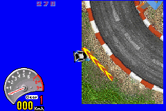 GT Racers title screen for GameBoy Advance